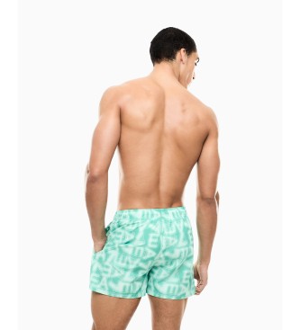 EA7 Costume da bagno sportivo verde
