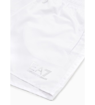 EA7 Beli kopalni kostum srednje dolžine