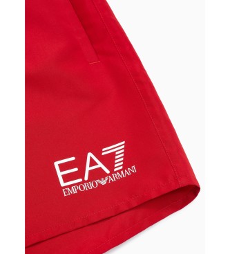 EA7 Costume da bagno sportivo Core rosso