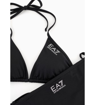 EA7 Black triangle bikini