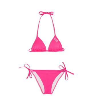 EA7 Bikini trekant pink