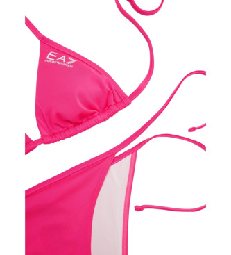 EA7 Bikini Triangolo Rosa