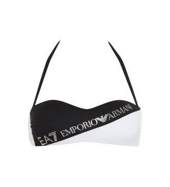 EA7 Bikini intero Sports Bw Maxi Logo bianco, nero