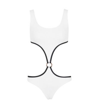 EA7 Premium Ring swimming costume white