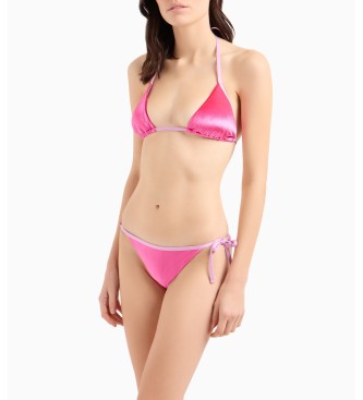 EA7 Bikini trekant pink