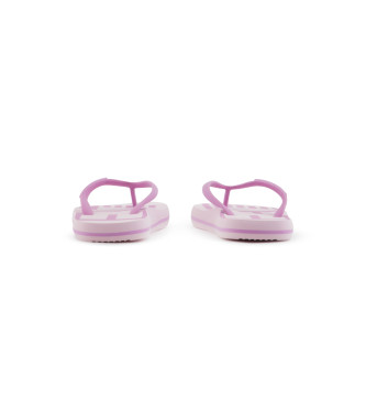 EA7 Teenslippers Oversized Logo Teenslipper U roze