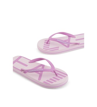 EA7 Flip Flops Oversize Logo Flip Flop U pink