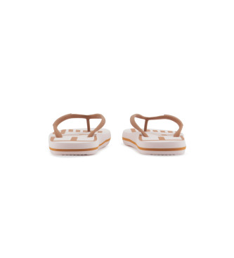 EA7 Infradito Oversize Logo Flip Flop U beige