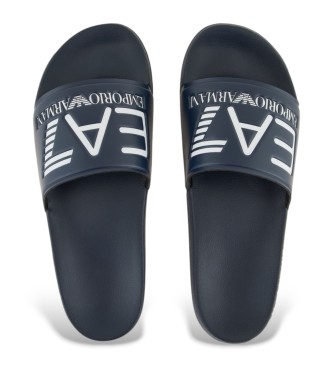 EA7 Flip-flops Maxilogo navy