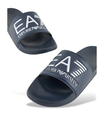 EA7 Flip-flops Maxilogo navy