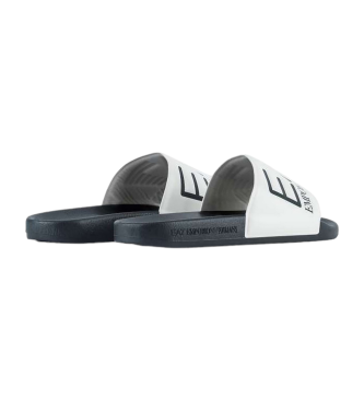 EA7 Flip-flops with white maxillotype