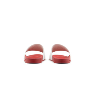 EA7 Visibility Slipper U infradito rosse e bianche