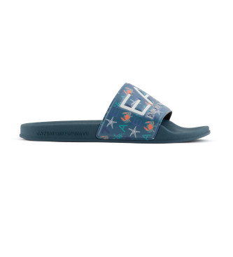 EA7 Infradito Visibility Slipper U blu