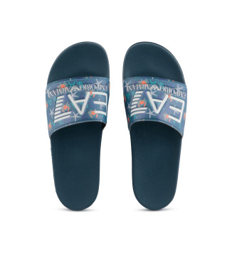 EA7 Infradito Visibility Slipper U blu