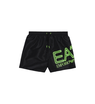 EA7 Oversized zwempak Logo zwart