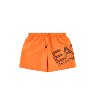 EA7 Watersport swimming costume orange