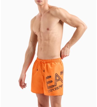 EA7 Watersport swimming costume orange