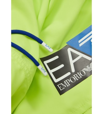 EA7 Visibility swimming costume green