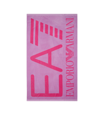 EA7 Visibility Towel pink