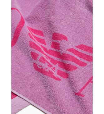 EA7 Visibility Towel pink