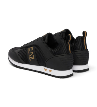 EA7 Baskets Black & White Carbon noir