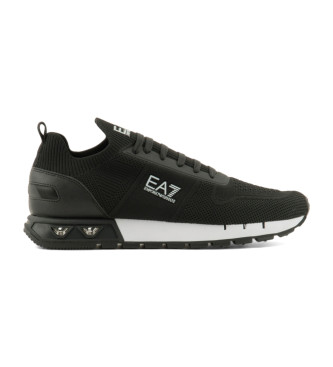 EA7 Trainers Black & White Legacy Knit black