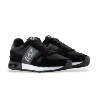 EA7 Trainers Black & White Legacy black