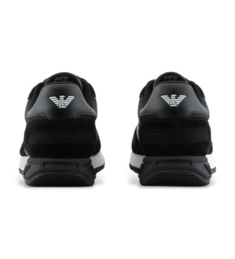 EA7 Trainers Black & White Legacy black