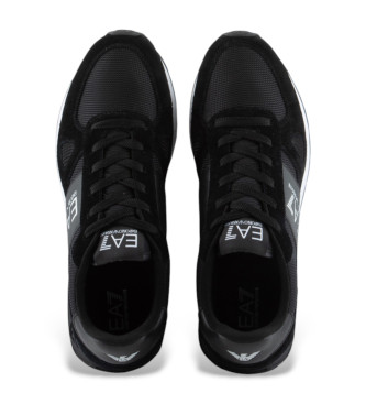 EA7 Trainers Black & White Legacy black