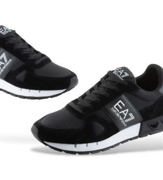 EA7 Trainers Black & White Legacy black