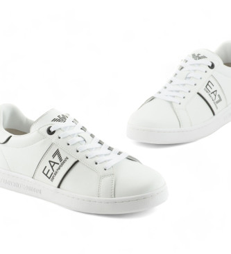 EA7 Classic Logo lder sneakers vit