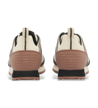 EA7 Laces slippers brown