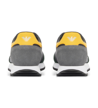 EA7 Vintage green trainers