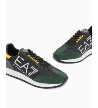 EA7 Vintage green trainers