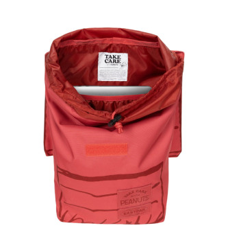 Eastpak Snoopy House backpack red