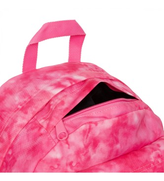 Eastpak Gewatteerde dubbele rugzak roze