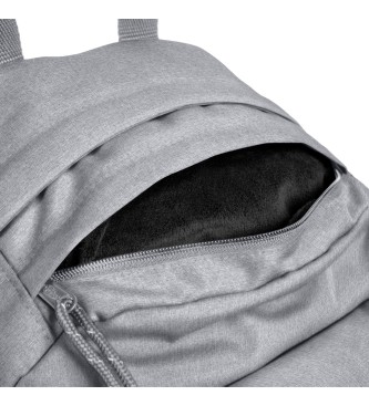 Eastpak Gepolsterter Doppelrucksack grau