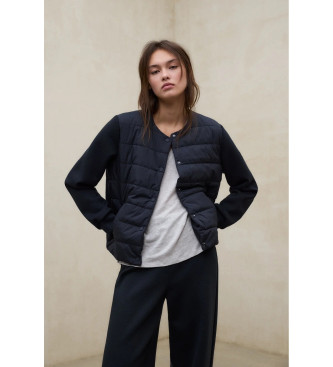 ECOALF Manteau hybride Ayla navy