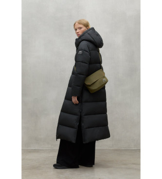 ECOALF Black Binaia Coat