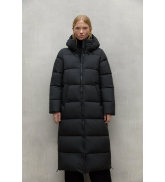 ECOALF Black Binaia Coat