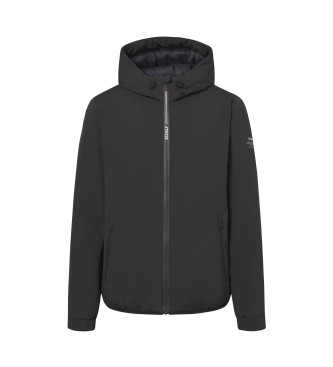 ECOALF Manteau Cartes noir