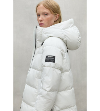 ECOALF Manteau Fuji blanc