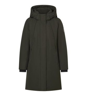 ECOALF Abrigo Glamour verde oscuro