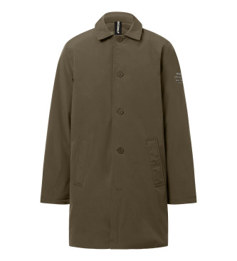 ECOALF Cappotto Hampshire verde scuro