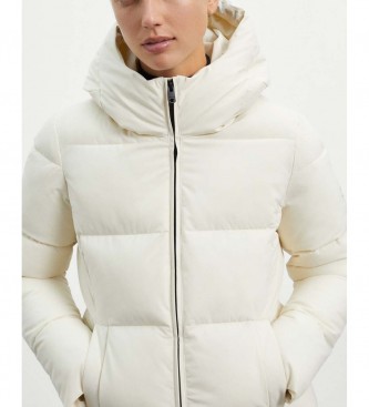 Chaqueta Makalu Ecoalf Blanca - Moda Sostenible Mujer