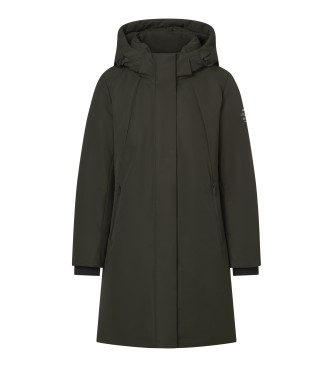 ECOALF Donkergroene Glamour jas