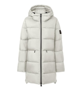 ECOALF Marangu Mantel cremefarben