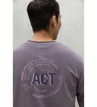 ECOALF Act - T-shirt lilas