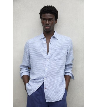 ECOALF Adan blaues Hemd