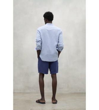 ECOALF Adan blaues Hemd